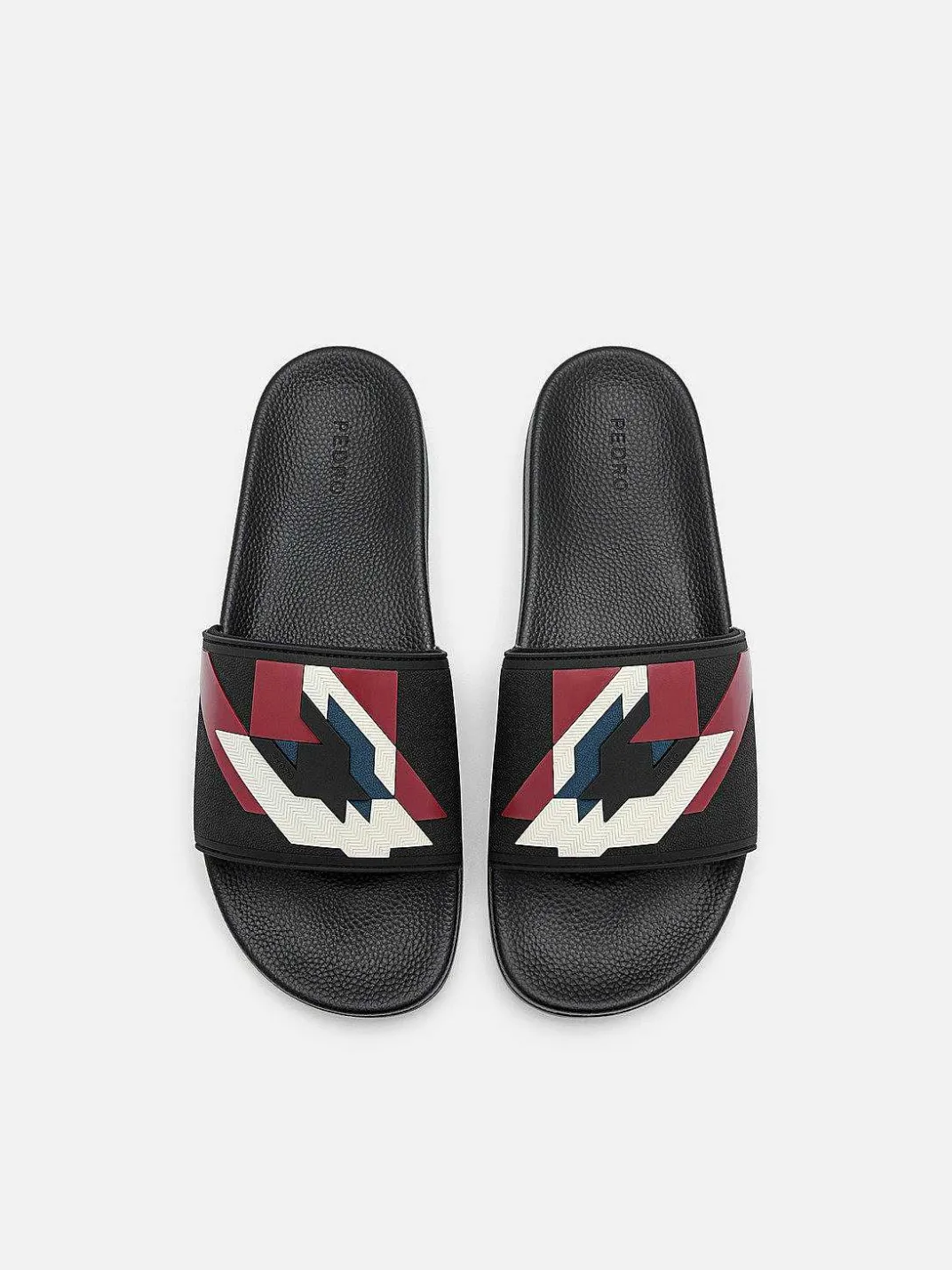 Houndstooth Slide Sandals<PEDRO Discount