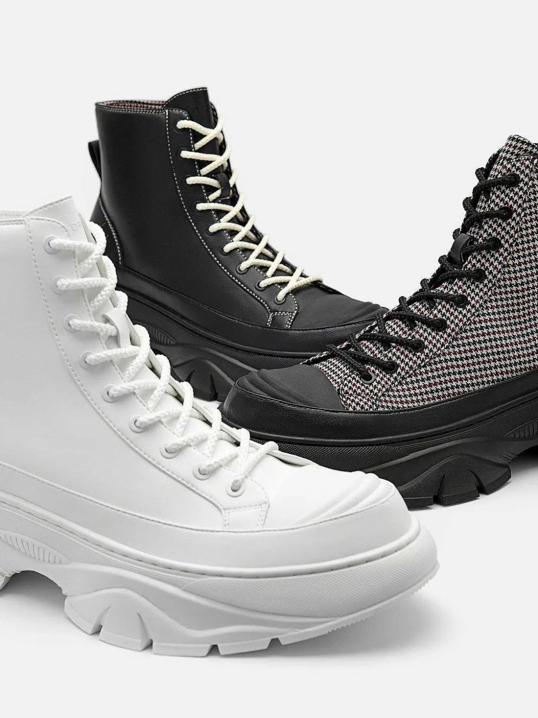 Hybrix Lace-Up Boots<PEDRO Hot