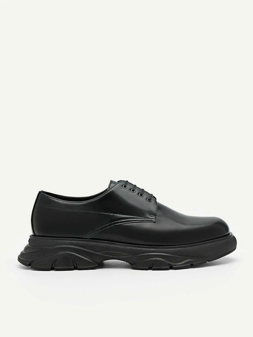 Hybrix Leather Derby Shoes<PEDRO