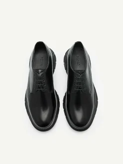 Hybrix Leather Derby Shoes<PEDRO