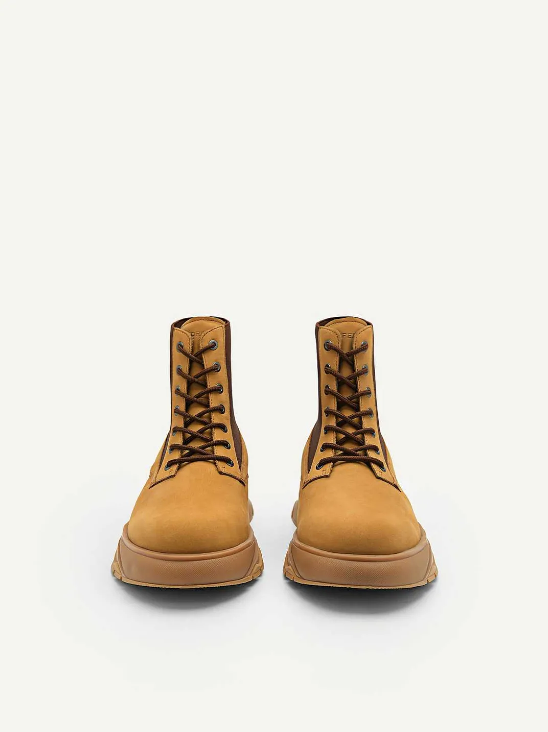 Hybrix Leather Lace-Up Boots<PEDRO Best