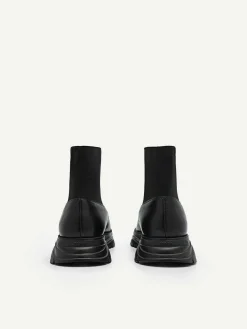 Hybrix Leather Lace-Up Boots<PEDRO Online