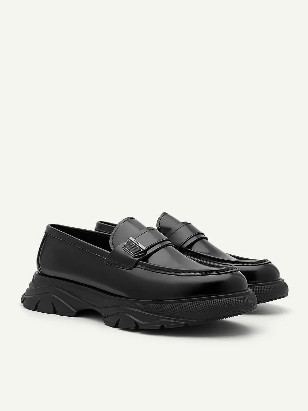 Hybrix Leather Loafers<PEDRO Hot