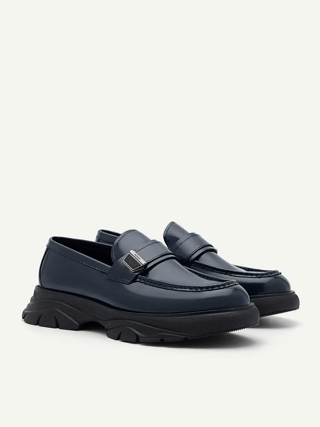 Hybrix Leather Loafers<PEDRO Outlet