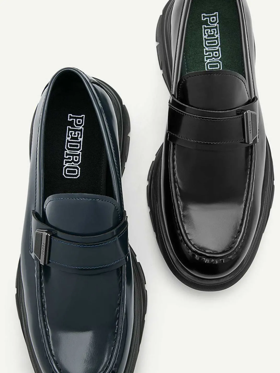 Hybrix Leather Loafers<PEDRO Outlet