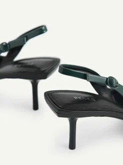 Icon Leather Pointed Slingback Pumps<PEDRO Best