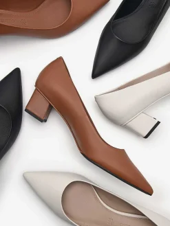 Ines Leather Pumps<PEDRO New