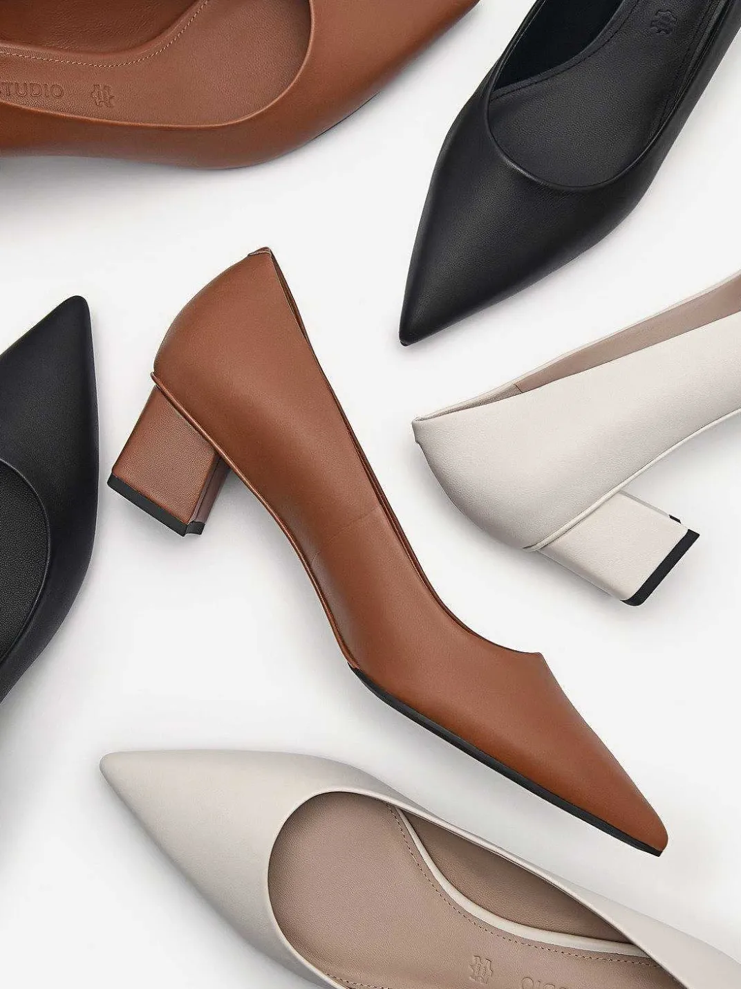 Ines Leather Pumps<PEDRO New