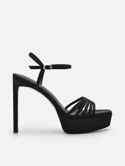 Iza Fabric Platform Heel Sandals<PEDRO Clearance