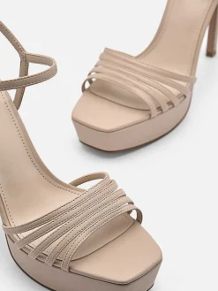 Iza Platform Heel Sandals<PEDRO