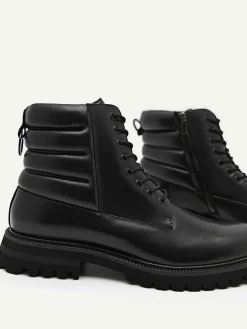 Jay Leather Boots<PEDRO Online