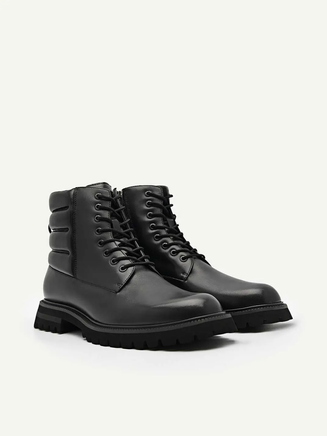 Jay Leather Boots<PEDRO Online
