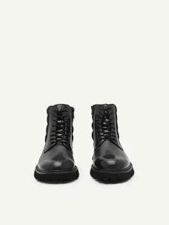 Jay Leather Boots<PEDRO Online