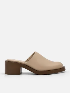 Lali Heel Mules<PEDRO New