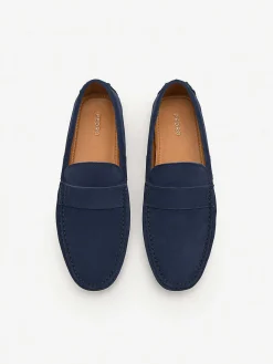Leather Band Driving Shoes<PEDRO