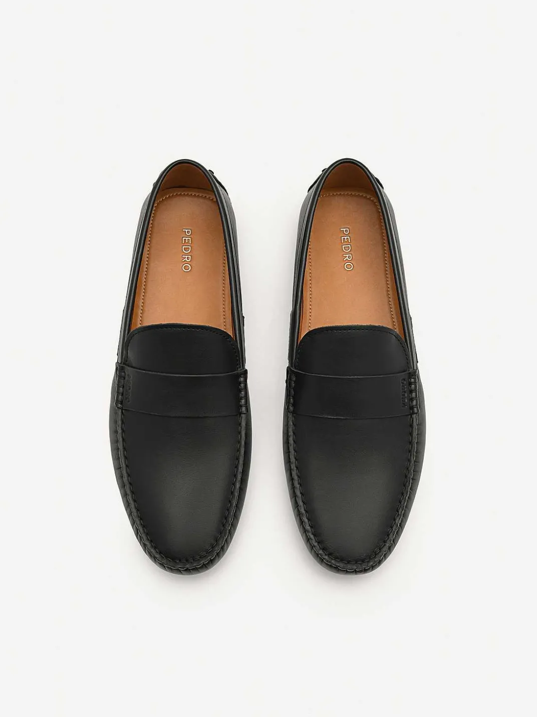 Leather Band Driving Shoes<PEDRO Clearance