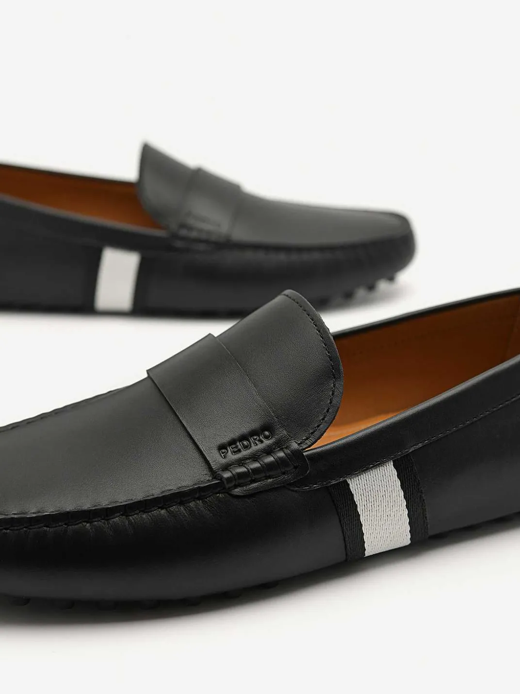 Leather Band Driving Shoes<PEDRO Clearance