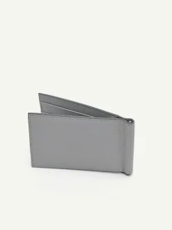 Leather Bi-Fold Card Holder With Money Clip<PEDRO Best