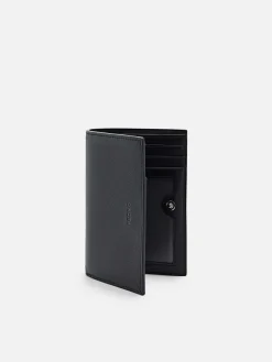 Leather Bi-Fold Card Holder With Lanyard<PEDRO Best
