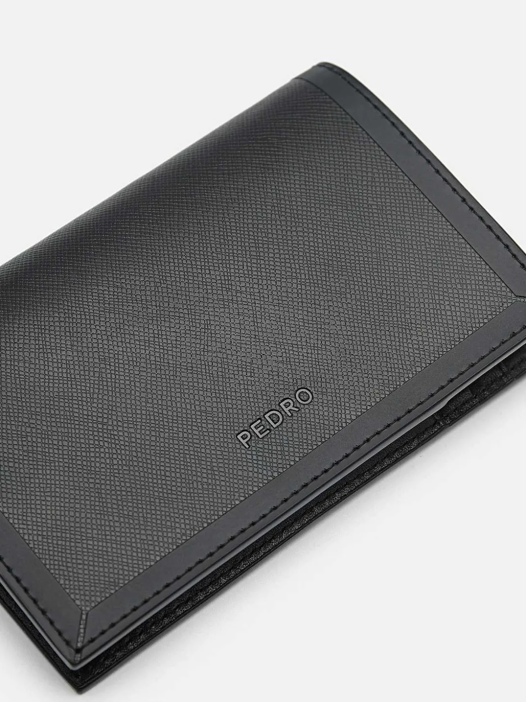Leather Bi-Fold Card Holder With Lanyard<PEDRO Best