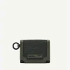 Leather Bi-Fold Card Holder With Key Ring<PEDRO Clearance