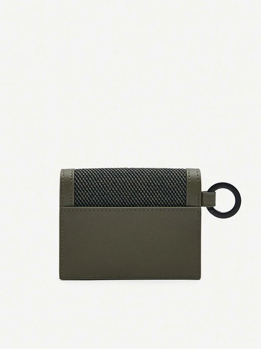 Leather Bi-Fold Card Holder With Key Ring<PEDRO Clearance