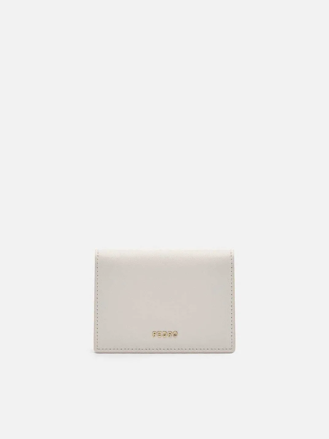 Leather Bi-Fold Card Holder<PEDRO