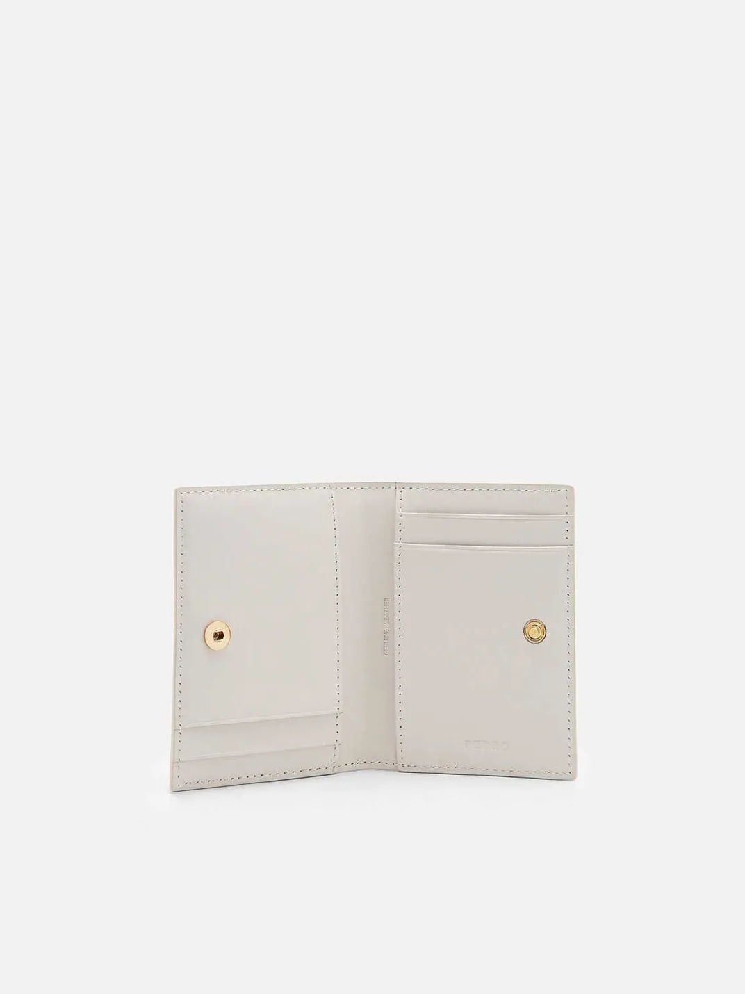 Leather Bi-Fold Card Holder<PEDRO