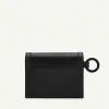 Leather Bi-Fold Card Holder With Key Ring<PEDRO Outlet