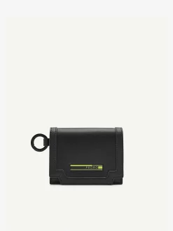 Leather Bi-Fold Card Holder With Key Ring<PEDRO Outlet