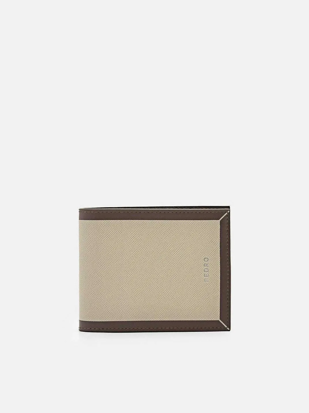 Leather Bi-Fold Coin Wallet<PEDRO Hot