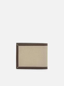 Leather Bi-Fold Coin Wallet<PEDRO Hot