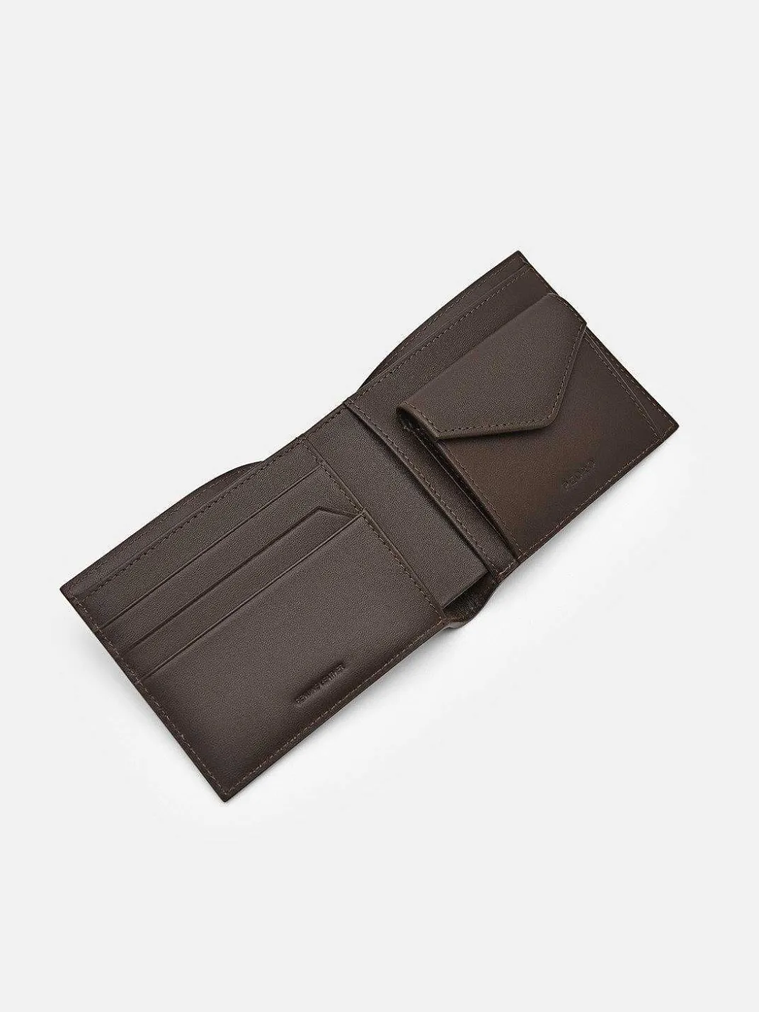 Leather Bi-Fold Coin Wallet<PEDRO Hot