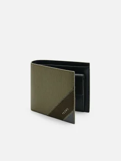 Leather Bi-Fold Coin Wallet<PEDRO New