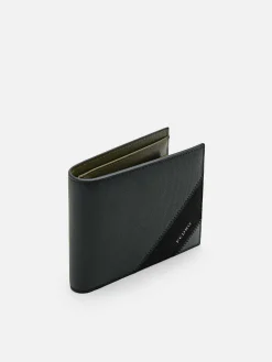 Leather Bi-Fold Coin Wallet<PEDRO Discount