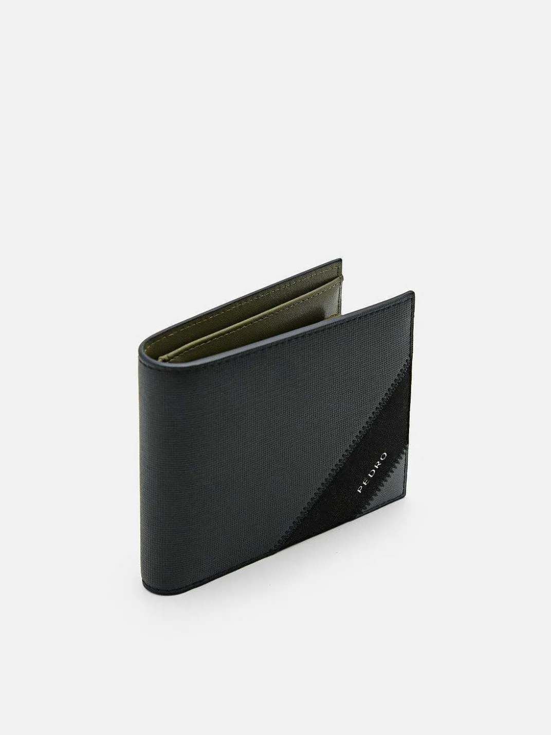 Leather Bi-Fold Coin Wallet<PEDRO Discount