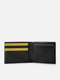 Leather Bi-Fold Coin Wallet<PEDRO Outlet
