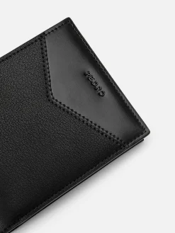 Leather Bi-Fold Coin Wallet<PEDRO Outlet