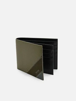 Leather Bi-Fold Flip Wallet<PEDRO