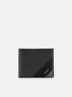 Leather Bi-Fold Flip Wallet<PEDRO Outlet