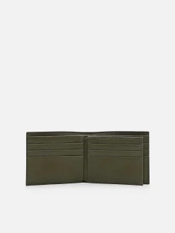 Leather Bi-Fold Flip Wallet<PEDRO Outlet