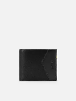 Leather Bi-Fold Flip Wallet<PEDRO Outlet