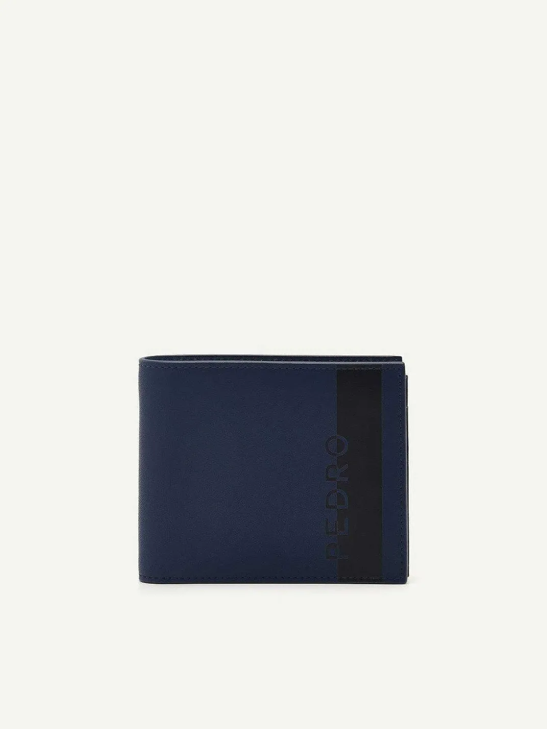 Leather Bi-Fold Flip Wallet<PEDRO New