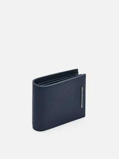 Leather Bi-Fold Flip Wallet<PEDRO