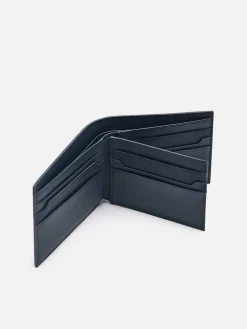 Leather Bi-Fold Flip Wallet<PEDRO