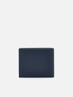 Leather Bi-Fold Flip Wallet<PEDRO