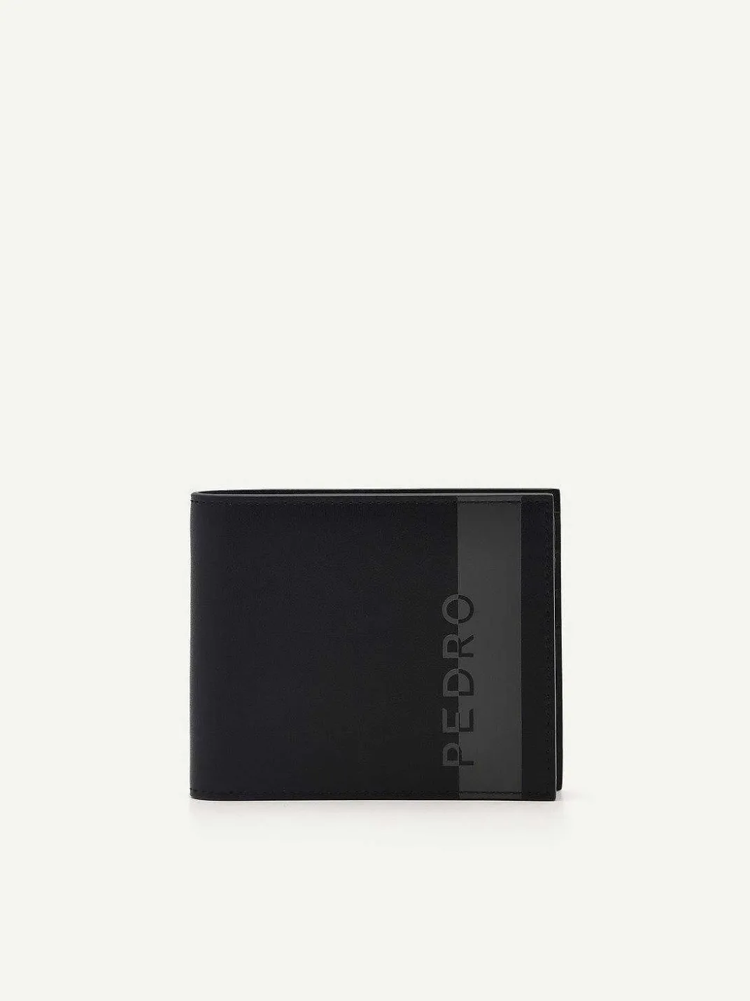 Leather Bi-Fold Flip Wallet<PEDRO