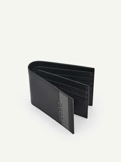 Leather Bi-Fold Flip Wallet<PEDRO