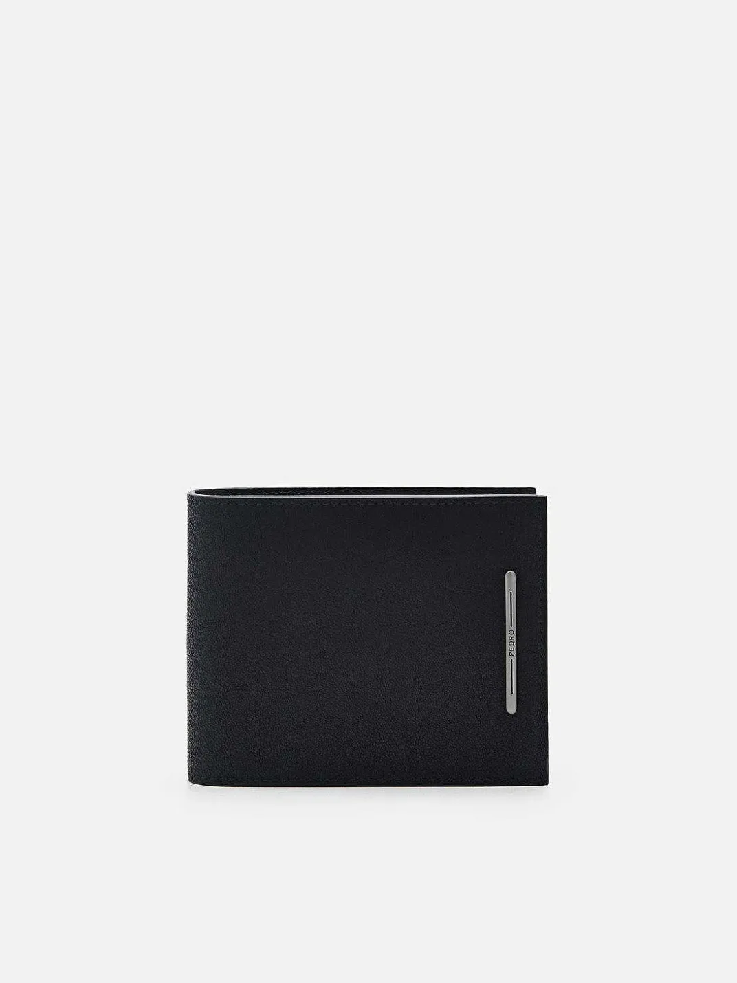 Leather Bi-Fold Flip Wallet<PEDRO Sale