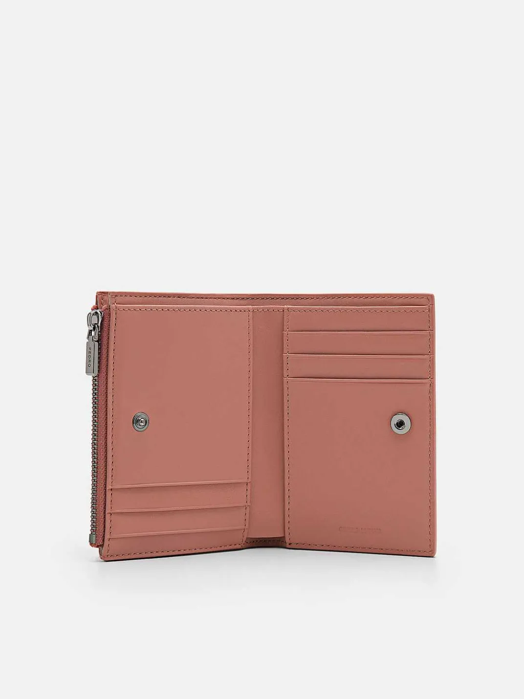 Leather Bi-Fold Wallet<PEDRO Sale